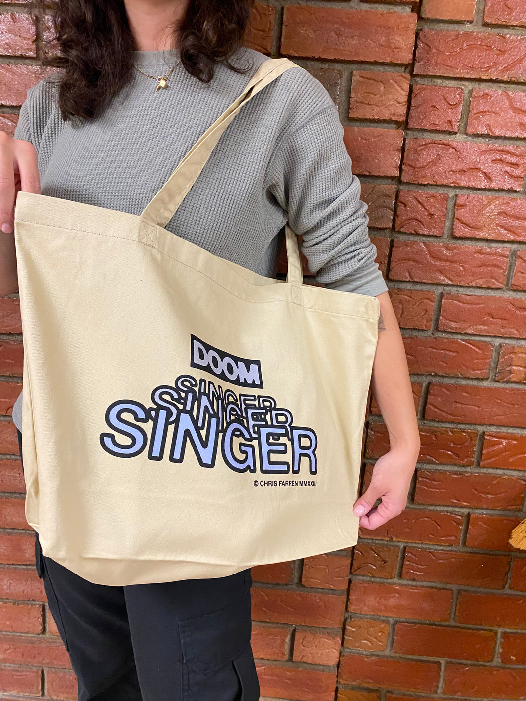 Doom Singer Jumbo Tote